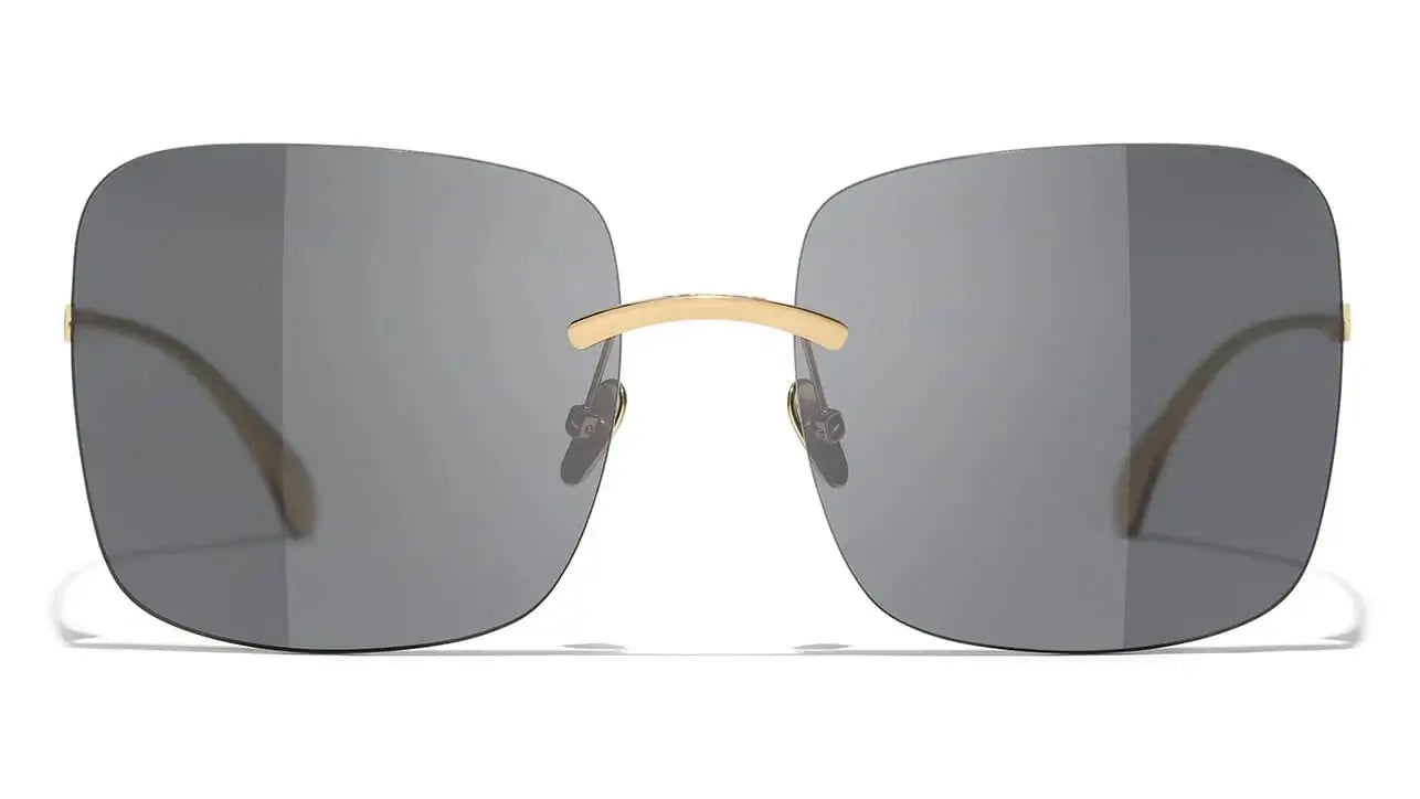 Ch Sunglasses Gold – Grey Lenses