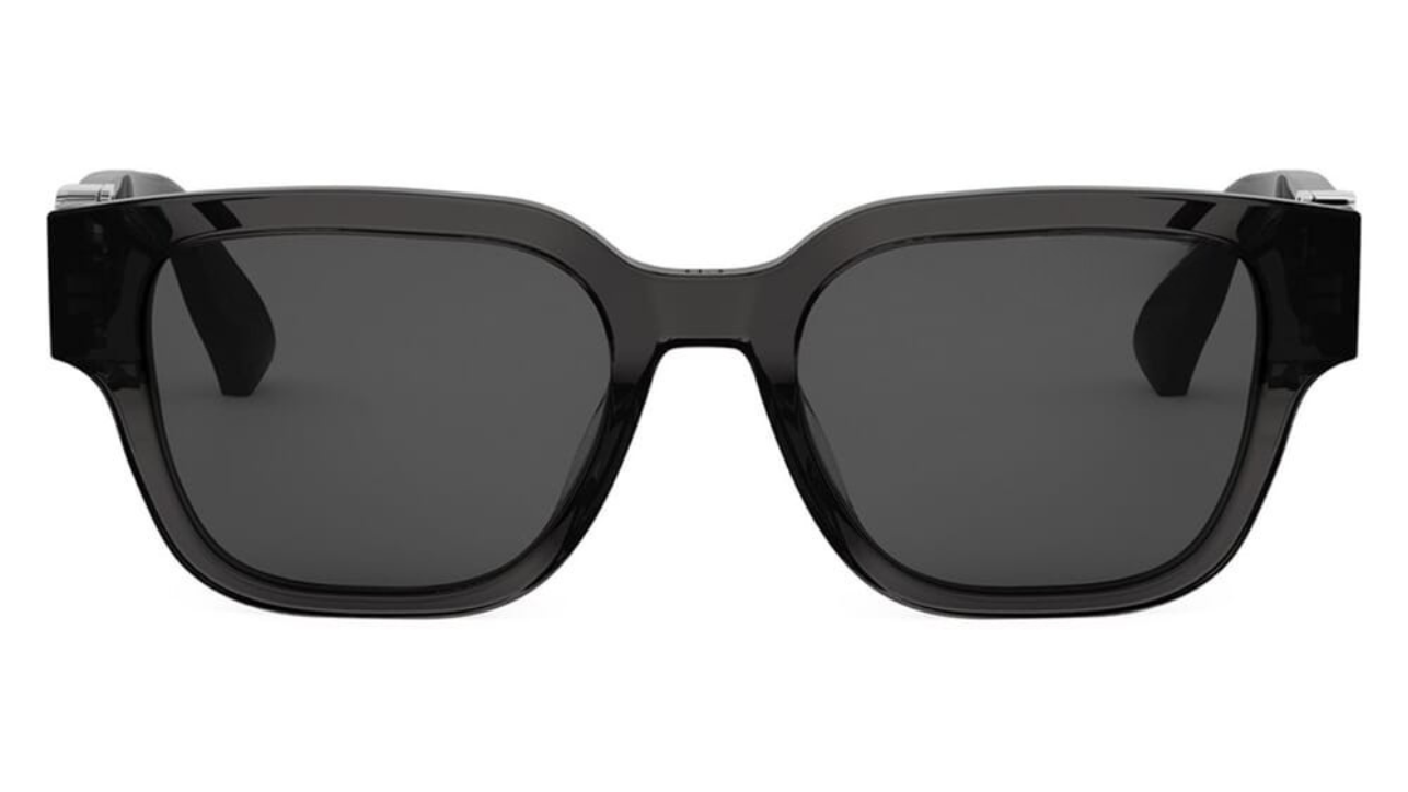 D Crystal Dark Grey - Silver & Grey Lenses