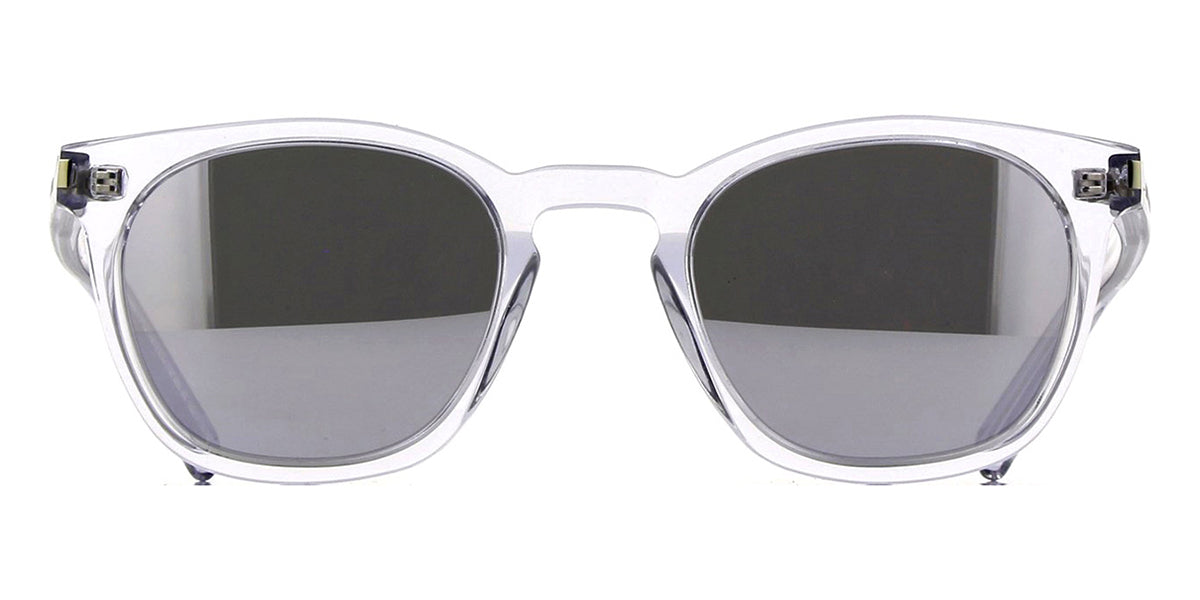 Sl Crystal Wayfarer · Grey Mirror Lenses