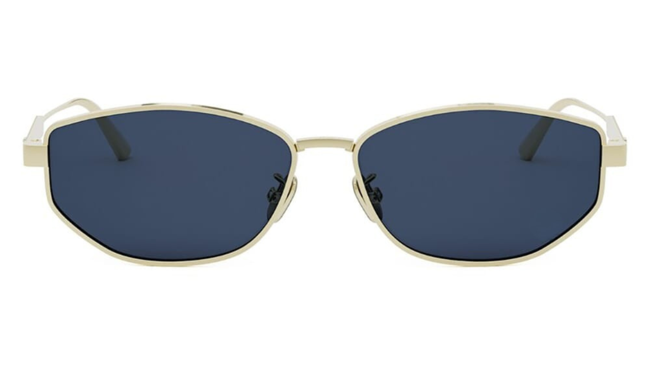 D Light Silver - Blue Lenses