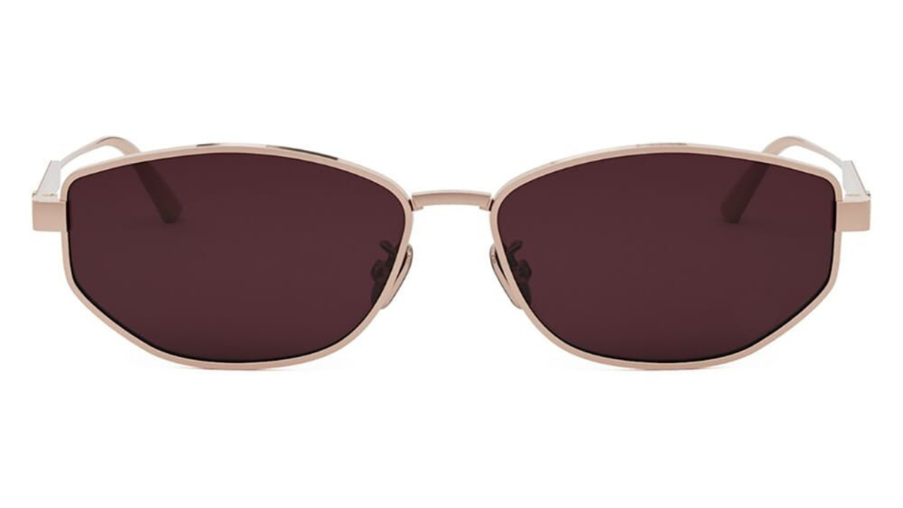 D Shiny Rose - Bordeaux Red Lenses