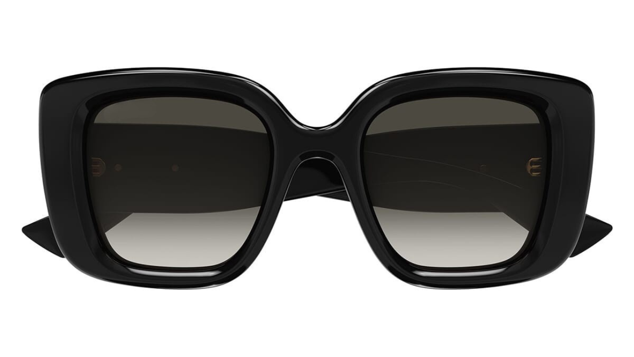 Gg Shiny Black · Grey Gradient Light Lenses