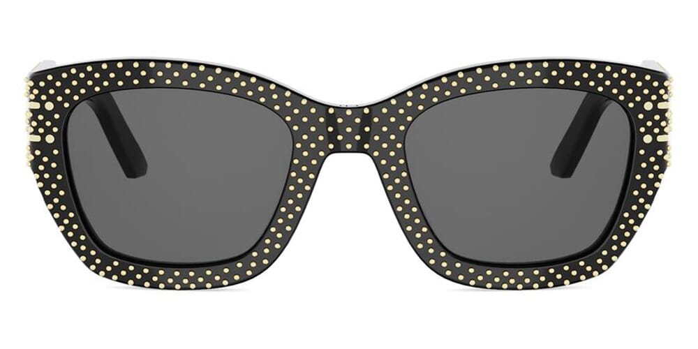 D Square Black Gold & Grey Lenses